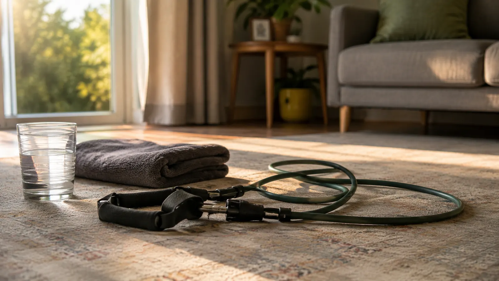 WHATAFIT Resistance Bands Review: The Joint-Friendly Setup That Lives in My Closet
